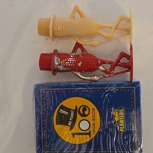 Planters Mr Peanut Playing Cards & Vintage Salt Shakers